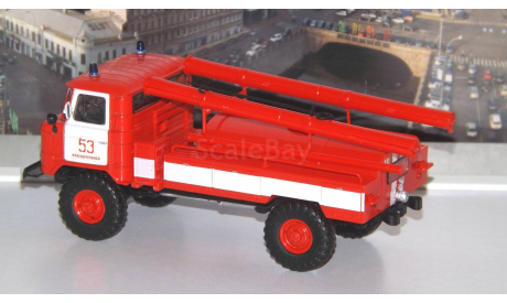 Легендарные грузовики СССР №19, АЦ-30(66)-146  MODIMIO, масштабная модель, scale43, ГАЗ