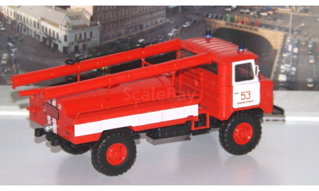 Легендарные грузовики СССР №19, АЦ-30(66)-146  MODIMIO, масштабная модель, scale43, ГАЗ