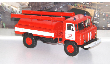 Легендарные грузовики СССР №19, АЦ-30(66)-146  MODIMIO, масштабная модель, scale43, ГАЗ