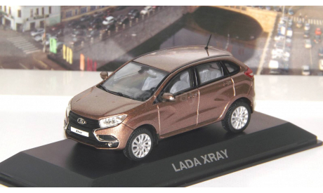 LADA XRAY коричневый металлик    Lada Image, масштабная модель, scale43, ВАЗ