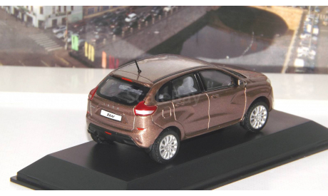 LADA XRAY коричневый металлик    Lada Image, масштабная модель, scale43, ВАЗ