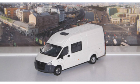 ГАЗель Next A32R32 грузопассажирский, белый    НАП, масштабная модель