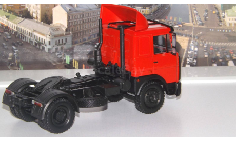 МАЗ 54326 (1988-1993г.) красный НАП, масштабная модель, 1:43, 1/43, Наш Автопром