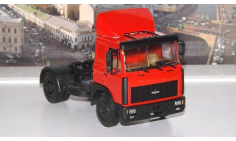 МАЗ 54326 (1988-1993г.) красный НАП, масштабная модель, 1:43, 1/43, Наш Автопром