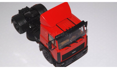 МАЗ 54326 (1988-1993г.) красный НАП, масштабная модель, 1:43, 1/43, Наш Автопром