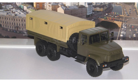 Легендарные грузовики СССР №22, КрАЗ-6322   MODIMIO, масштабная модель, scale43