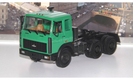 МАЗ 64221  (1989-1991г.) зелёный   НАП, масштабная модель, 1:43, 1/43, Наш Автопром