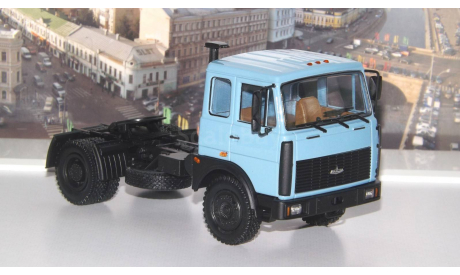 МАЗ 54321  (1988-1991г.)  голубой   НАП, масштабная модель, 1:43, 1/43, Наш Автопром
