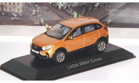 LADA XRAY Cross оранжевый металлик    Lada Image, масштабная модель, scale43, ВАЗ