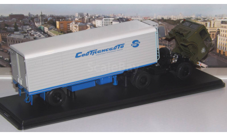МАЗ-504 с полуприцепом Alka N12CH Sovtransavto   SSM, масштабная модель, scale43, Start Scale Models (SSM)