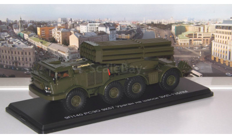 9П140 РСЗО 9К57 Ураган на шасси ЗИЛ-135ЛМ  SSM, масштабная модель, scale43, Start Scale Models (SSM)