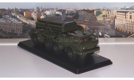 9П140 РСЗО 9К57 Ураган на шасси ЗИЛ-135ЛМ  SSM, масштабная модель, scale43, Start Scale Models (SSM)