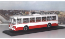 ЗИУ 5  бело-красный  ClassicBus, масштабная модель, 1:43, 1/43