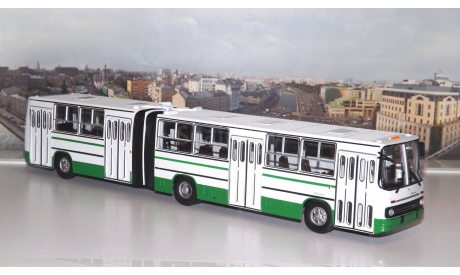 Ikarus-280.33 бело-зеленый   Икарус  СОВА, масштабная модель, 1:43, 1/43, Советский Автобус