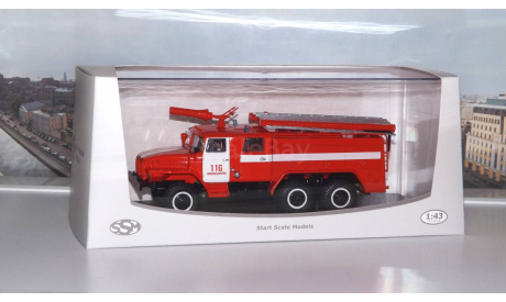 АЦ-40( УРАЛ 43202 ) ПМ-102Б  Ликино-Дулево  SSM, масштабная модель, scale43, Start Scale Models (SSM)