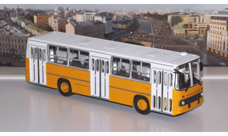 Икарус-260 (жёлто-белый)   Ikarus СОВА, масштабная модель, scale43, Советский Автобус