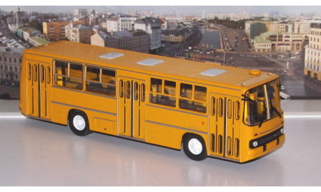 Икарус-260 (жёлтый)  Ikarus  СОВА, масштабная модель, scale43, Советский Автобус