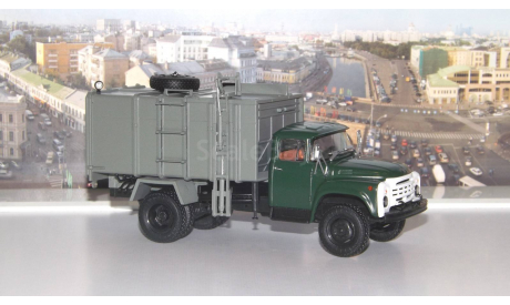 Мусоровоз с боковой загрузкой КО-413 ( ЗИЛ 130)  АИСТ, масштабная модель, 1:43, 1/43, Автоистория (АИСТ)