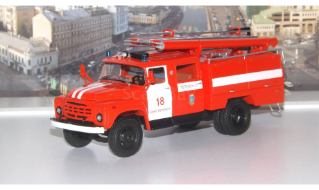 АЦ-40 (ЗИЛ 130) Санкт-Петербург   АИСТ, масштабная модель, scale43, Автоистория (АИСТ)