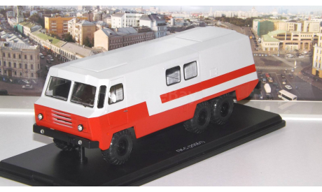 Подъемник каротажный ПК-С на шасси КрАЗ-255   ModelPro, масштабная модель, scale43
