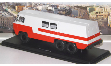 Подъемник каротажный ПК-С на шасси КрАЗ-255   ModelPro, масштабная модель, scale43