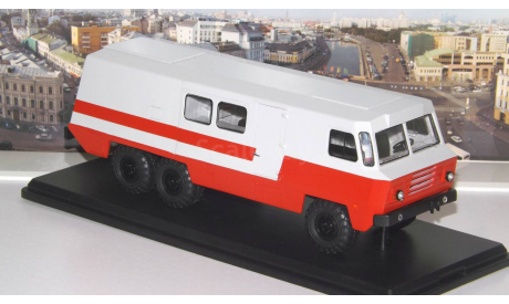 Подъемник каротажный ПК-С на шасси КрАЗ-255   ModelPro, масштабная модель, scale43