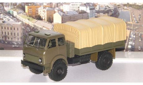 Легендарные грузовики СССР №39, МАЗ-505  MODIMIO, масштабная модель, scale43