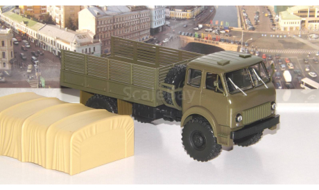 Легендарные грузовики СССР №39, МАЗ-505  MODIMIO, масштабная модель, scale43