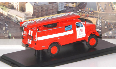 ПМГ-19 (63) ПЧ №199 Лосино-Петровский   SSM, масштабная модель, scale43, Start Scale Models (SSM), ГАЗ