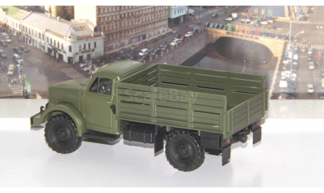 ГАЗ 63А высокий борт, хаки матовый    НАП, масштабная модель, scale43, Наш Автопром