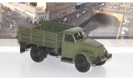 ГАЗ 63А высокий борт, хаки матовый    НАП, масштабная модель, scale43, Наш Автопром