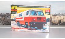 Сборная модель Подъемник каротажный ПК-С (255)   AVD Models KIT, масштабная модель, scale43