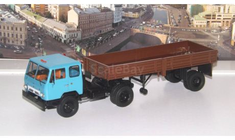 КАЗ-608В  + ОДАЗ 885 (коричневый ) SSM + АИСТ, масштабная модель, 1:43, 1/43, Start Scale Models (SSM)