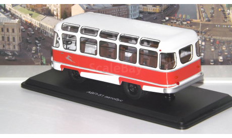 Автобус АВП-51   ModelPro, масштабная модель, scale43