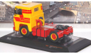 SCANIA LBT 141 (1976), yellow / red  IXO, масштабная модель, scale43