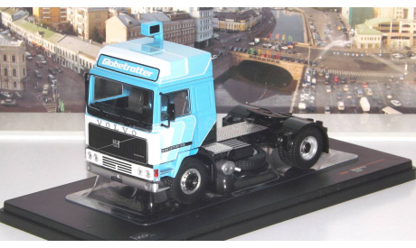 VOLVO F12 Globetrotter (1981), white / blue   IXO, масштабная модель, 1:43, 1/43