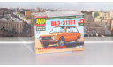 Сборная модель ВАЗ-Э1101 AVD Models KIT, масштабная модель, scale43