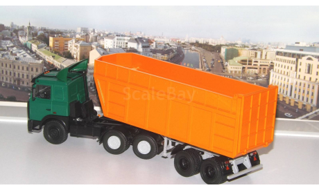 МАЗ-6422 с самосвальным полуприцепом МАЗ-9506-30  АИСТ, масштабная модель, scale43, Автоистория (АИСТ)
