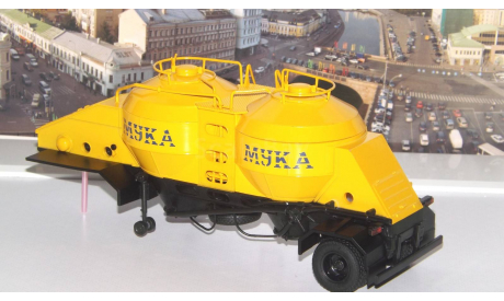 Полуприцеп-муковоз  К4-АМГ  АИСТ, масштабная модель, scale43, Автоистория (АИСТ)