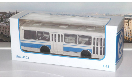 ЛАЗ-4202  СОВА, масштабная модель, scale43, Советский Автобус