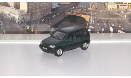 NIVA Chevrolet 2123, metallic green   Cararama (Hongwell), масштабная модель, scale43