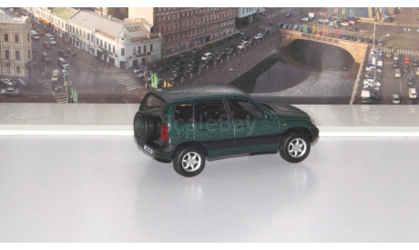 NIVA Chevrolet 2123, metallic green   Cararama (Hongwell), масштабная модель, scale43
