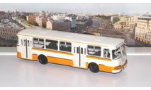 ЛИАЗ-677М (бежевый-охра)  СОВА, масштабная модель, Советский Автобус, scale43