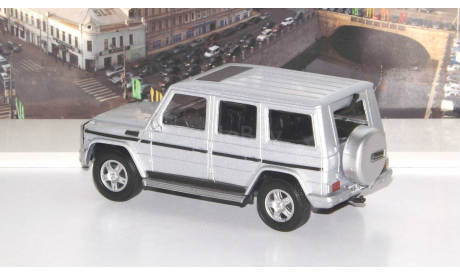 MERCEDES-BENZ G-Class G500, silver      Cararama (Hongwell), масштабная модель, scale43