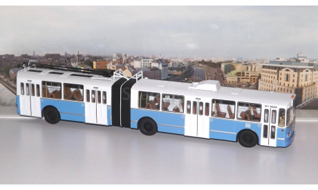 ЗиУ-10 (ЗиУ-683) троллейбус (бело-голубой)   SSM, масштабная модель, 1:43, 1/43, Start Scale Models (SSM)