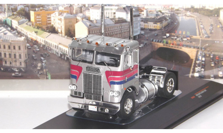 FREIGHTLINER COE Towing Vehicle 1976, Silver / Blue / Red   IXO, масштабная модель, scale43