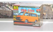 Сборная модель Электромобиль РАФ-2204  AVD Models KIT, масштабная модель, scale43