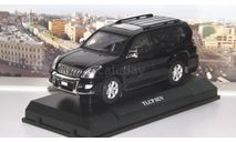 TOYOTA Land Cruiser Prado SUV, black   Cararama (Hongwell), масштабная модель, scale24