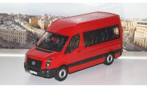 VOLKSWAGEN Crafter Bus, red   Cararama (Hongwell), масштабная модель, scale24