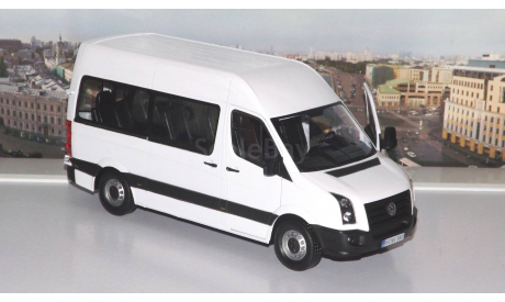 VOLKSWAGEN Crafter Bus, white   Cararama (Hongwell), масштабная модель, 1:24, 1/24